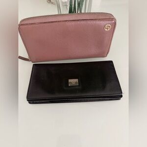 Gucci and Gianni Versace wallet